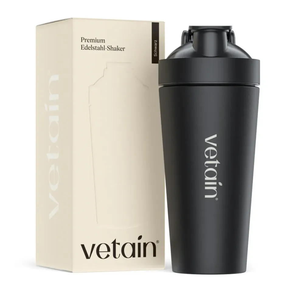 Vetain Edelstahlshaker Shaker gratis Metall
