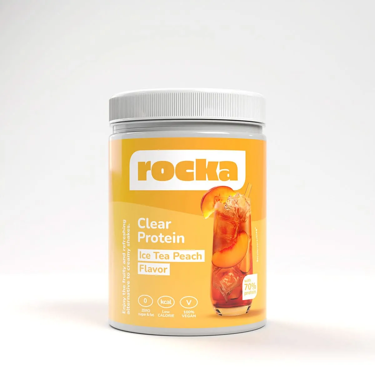 Rocka Nutrition Clear Protein Pulver fruchtig zuckerfrei