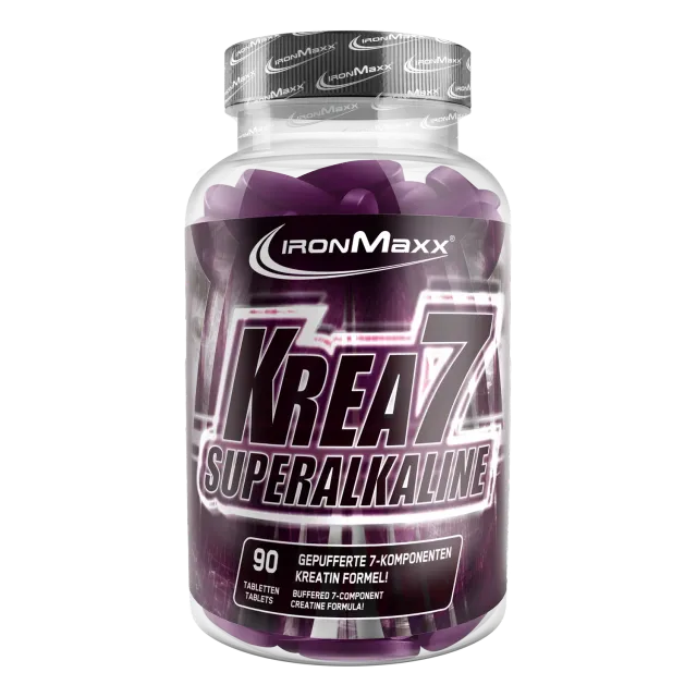 IronMaxx Krea7 Superalkaline Kreatin Tabletten 90 St 7-Komponenten