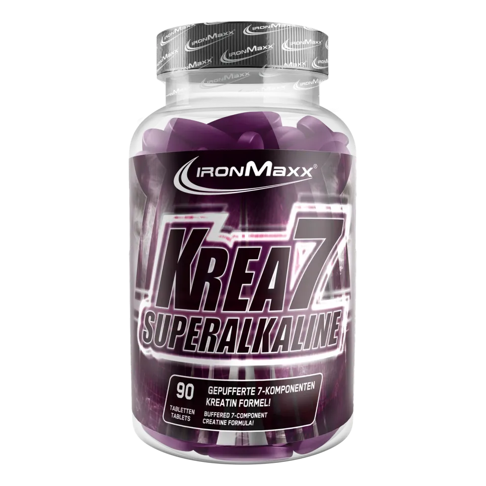 IronMaxx Krea7 Superalkaline Kreatin Tabletten 90 St 7-Komponenten