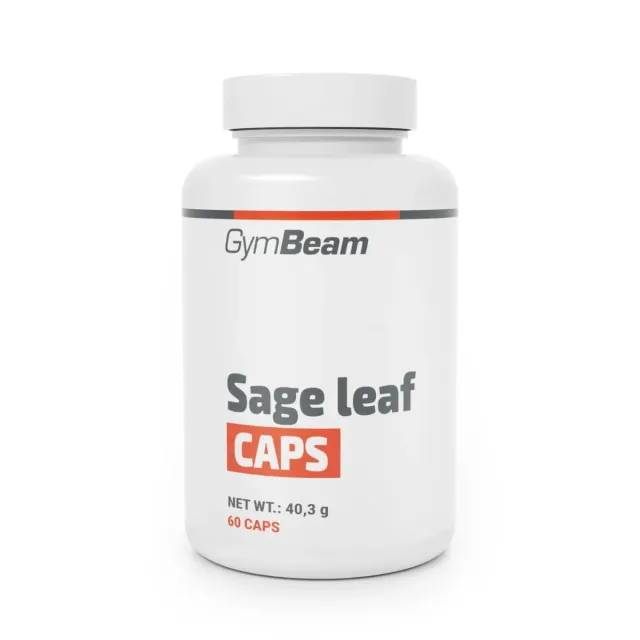 GymBeam Salbeiblatt Extrakt Kapseln 60 Stk 2000mg vegan
