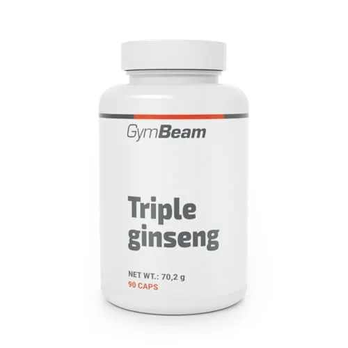 GymBeam Triple Ginseng Komplex Kapseln 90 Stück