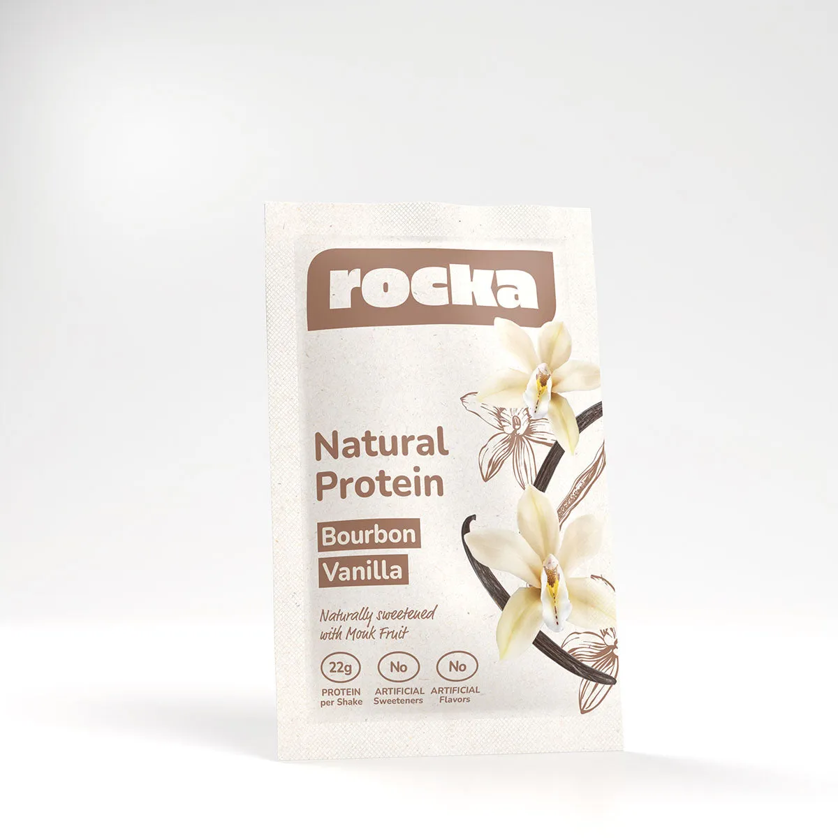 Rocka Nutrition Natural Protein Probe 30g Bourbon Vanille