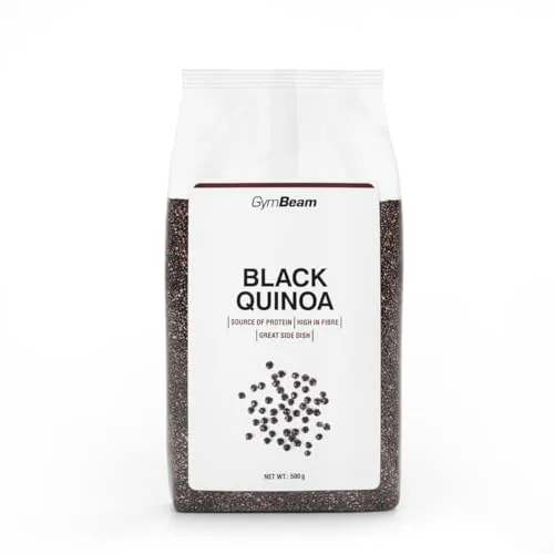 GymBeam Schwarzer Quinoa Pseudogetreide 500 g glutenfrei