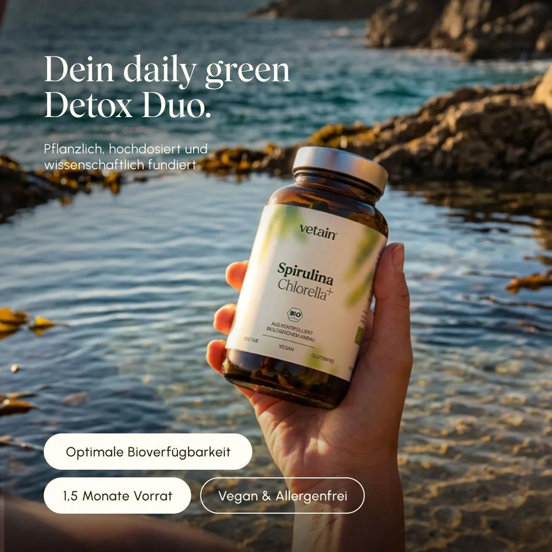 Vetain Bio-Spirulina Bio-Chlorella Tabletten 500 Stück