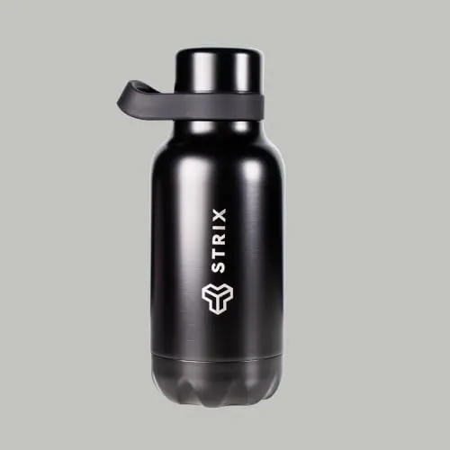 GymBeam STRIX Sportflasche Edelstahl 510ml isoliert