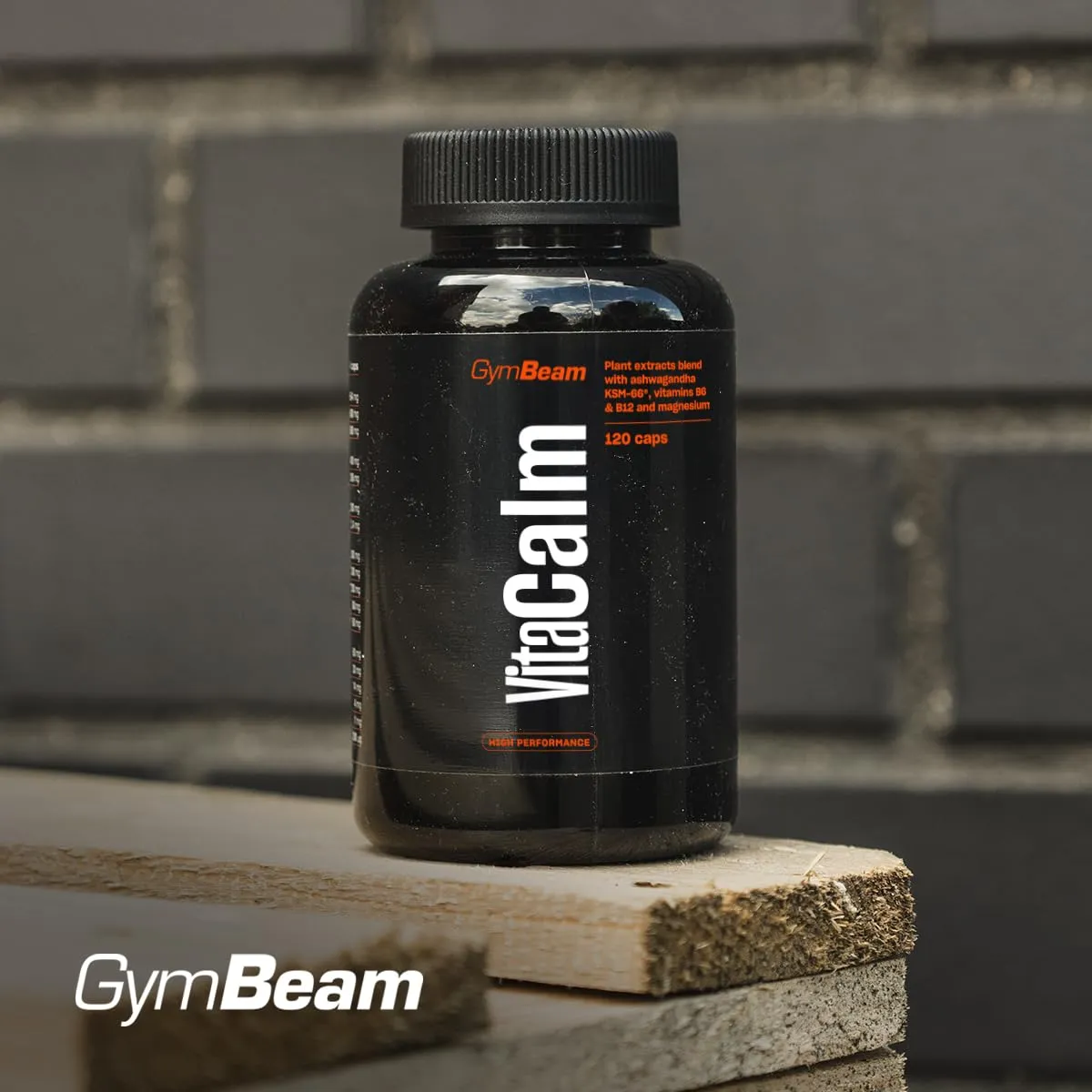 GymBeam VitaCalm KSM-66 Ashwagandha Kapseln beruhigend