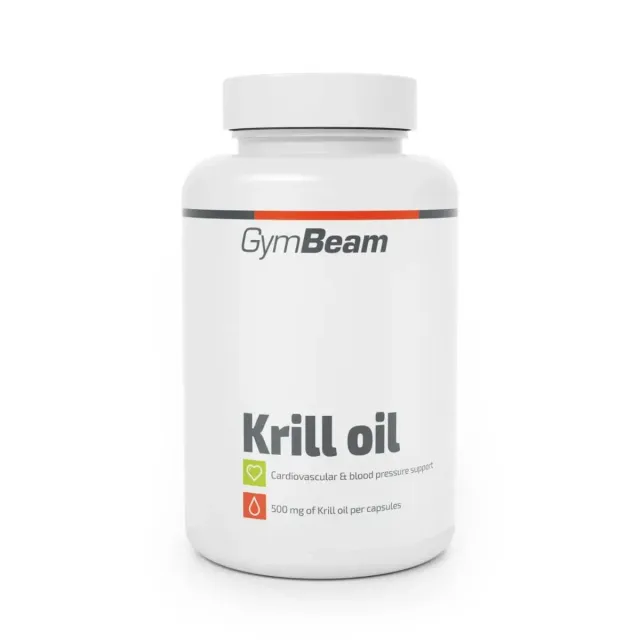 GymBeam Krillöl Omega-3 Kapseln 60 Kapseln EPA DHA