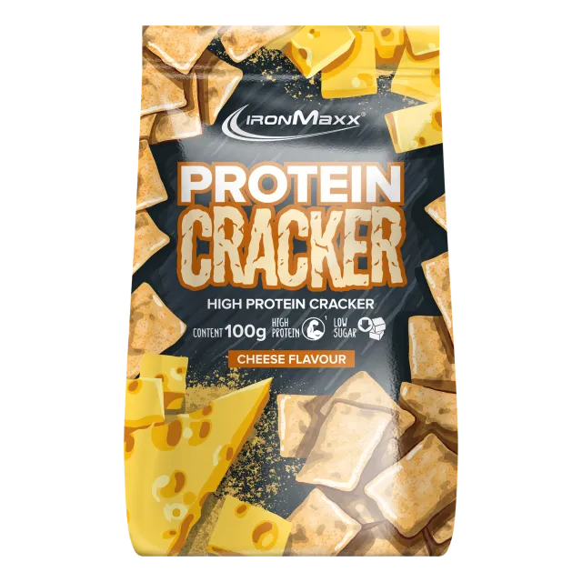 IronMaxx Protein Cracker Cheese 100g High Protein