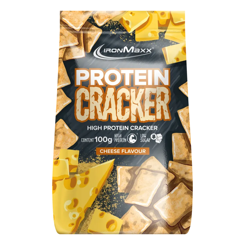 IronMaxx Protein Cracker Cheese 100g High Protein