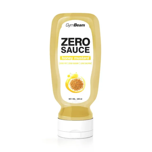 GymBeam Zero Sauce Honig-Senf Sauce 320 ml zuckerfrei