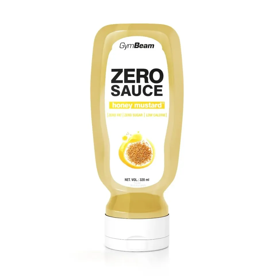 GymBeam Zero Sauce Honig-Senf Sauce 320 ml zuckerfrei