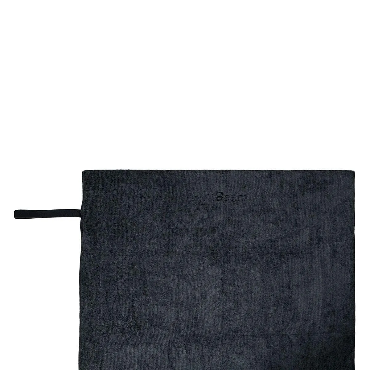 GymBeam Mikrofaser Sporthandtuch Large Schwarz schnelltrocknend