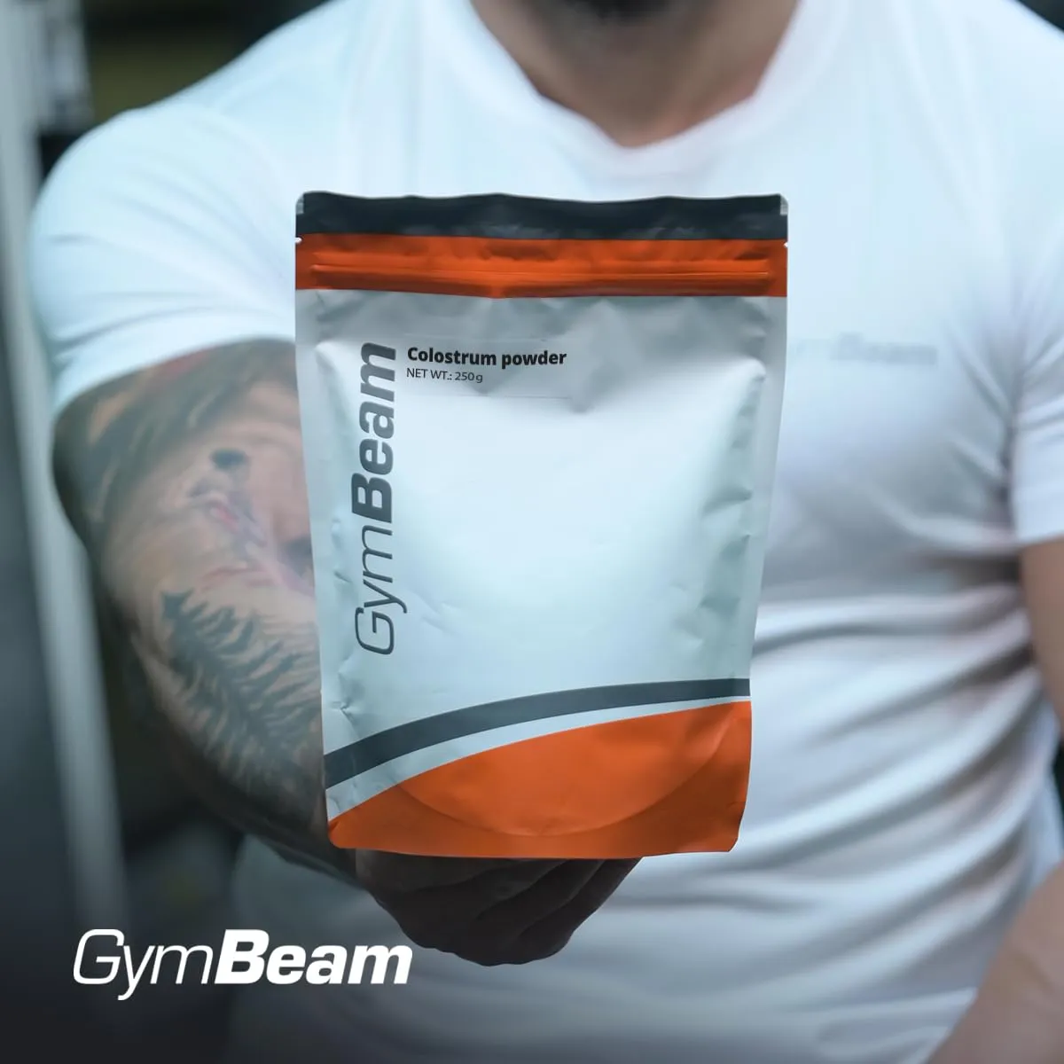 GymBeam Kolostrum Pulver 250 g 30% IgG