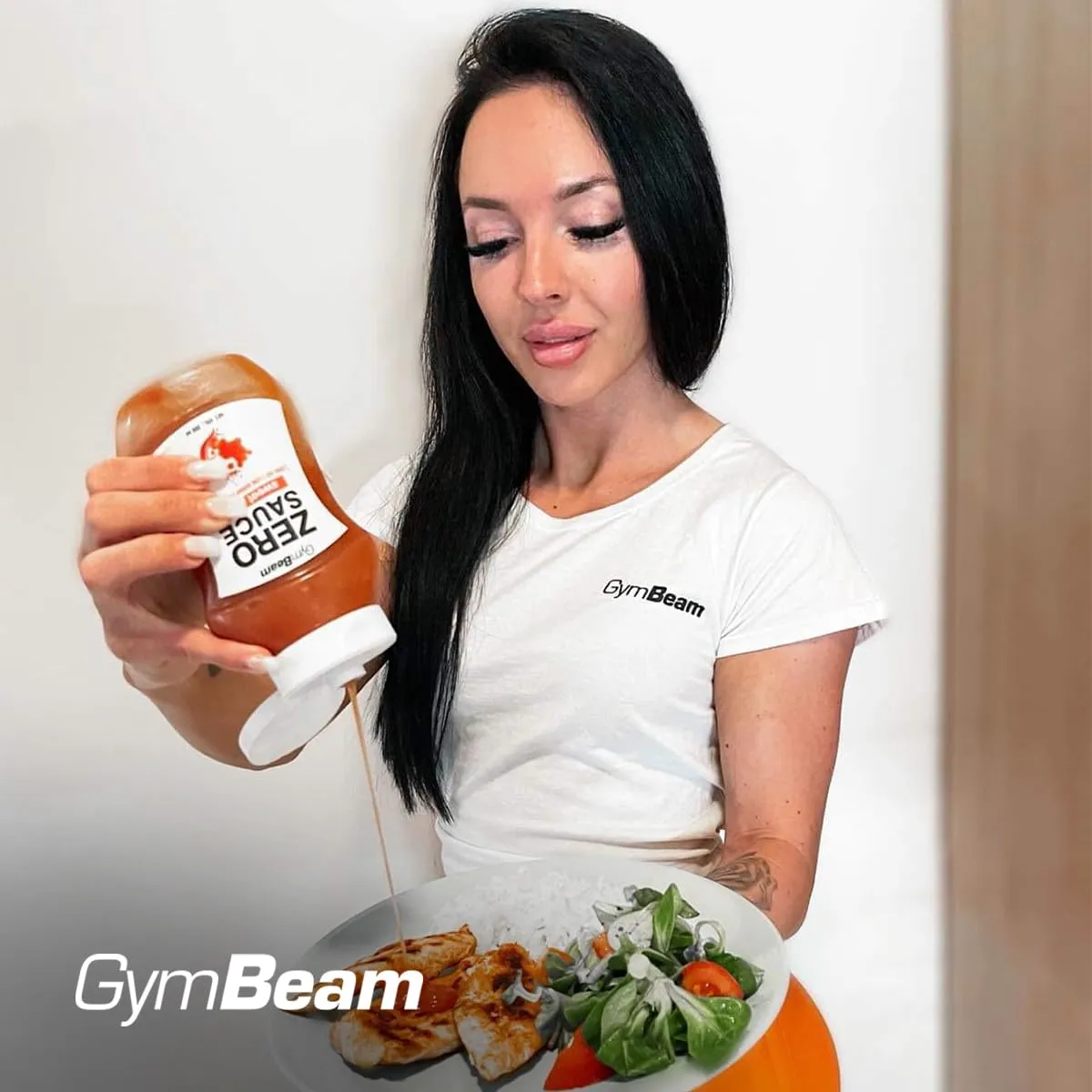 GymBeam ZERO Sauce Sweet Chilli 350 ml light