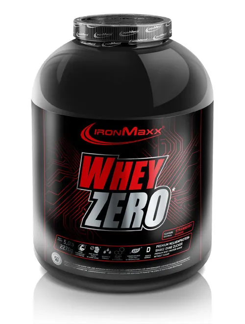 IronMaxx Whey Zero Proteinpulver Milchschokolade 2270g zuckerfrei
