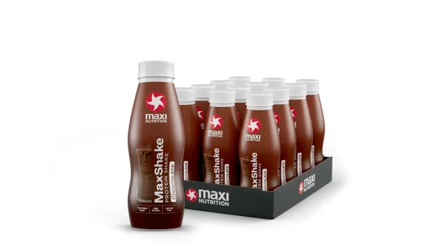 MaxiNutrition MaxShake Protein Shake Schokolade 12x330ml 25g Protein