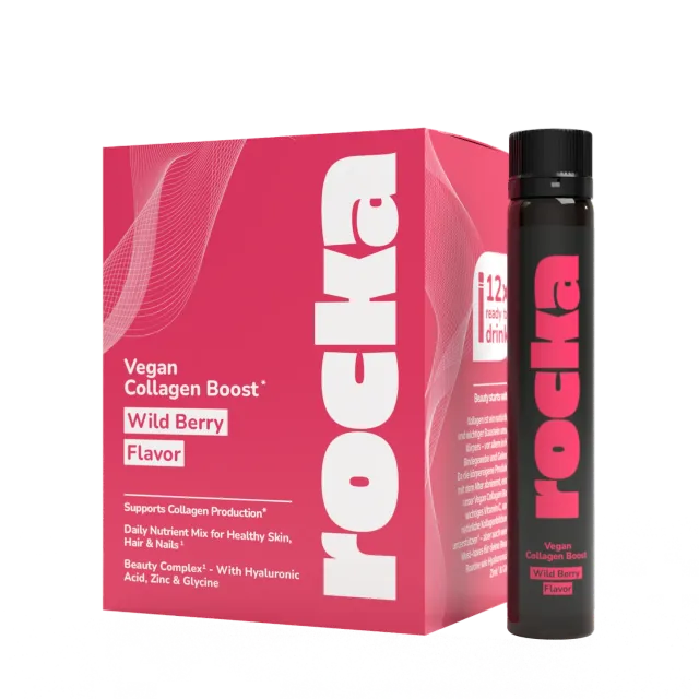 Rocka Vegan Collagen Boost Drink Wild Berry 25ml