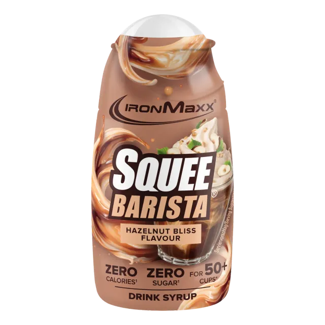 IronMaxx SqueeBarista Hazelnut Bliss Sirup 65ml zuckerfrei