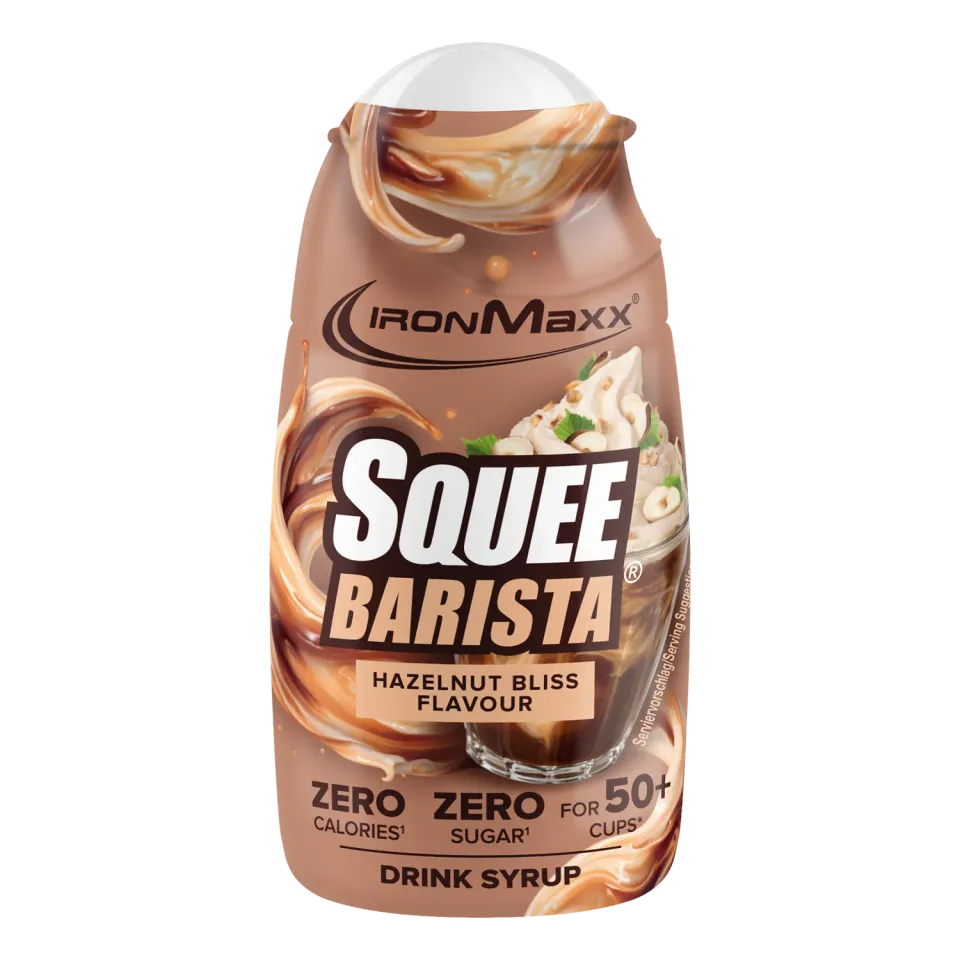 IronMaxx SqueeBarista Hazelnut Bliss Sirup 65ml zuckerfrei
