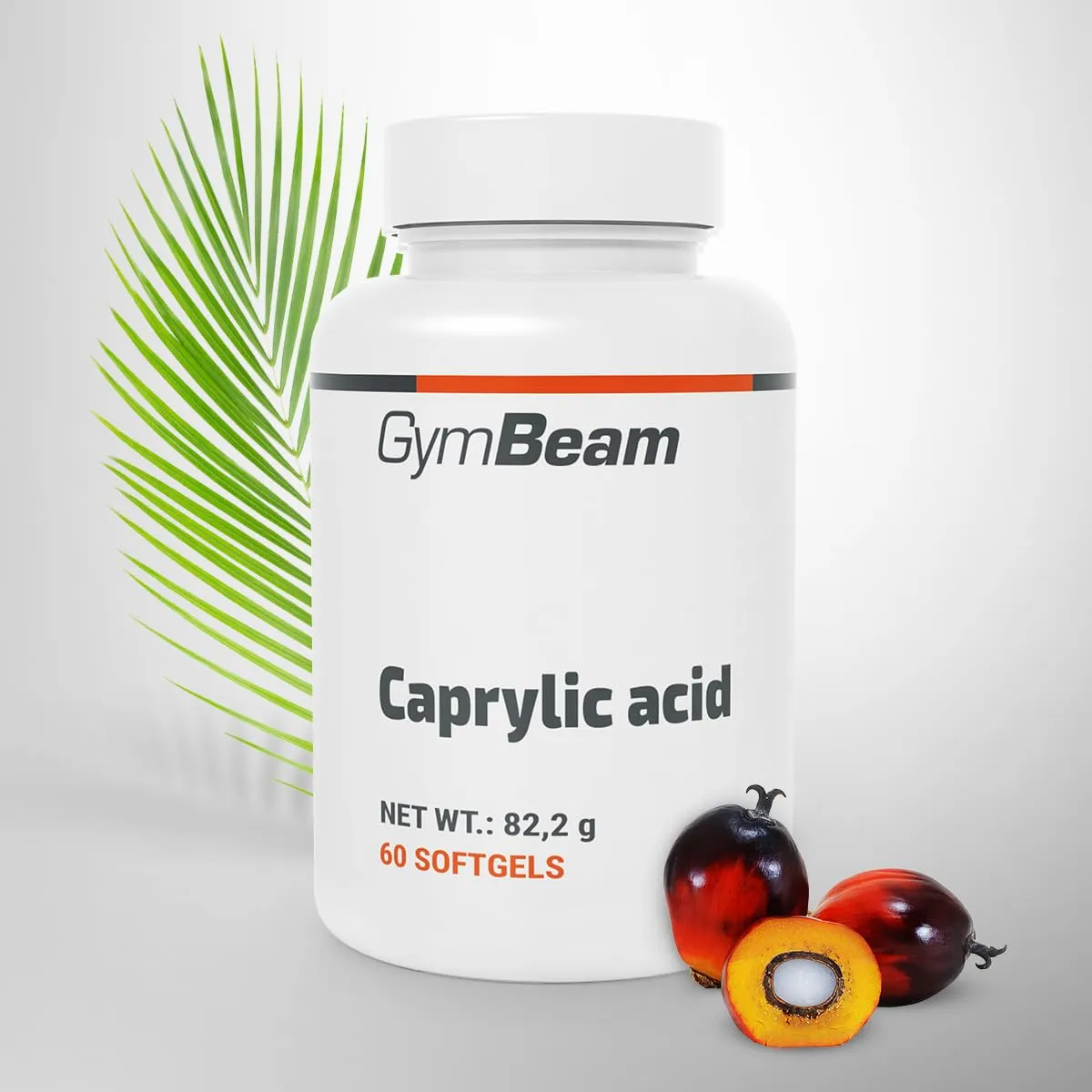 GymBeam Caprylsäure Kapseln 1200mg MCT Keto