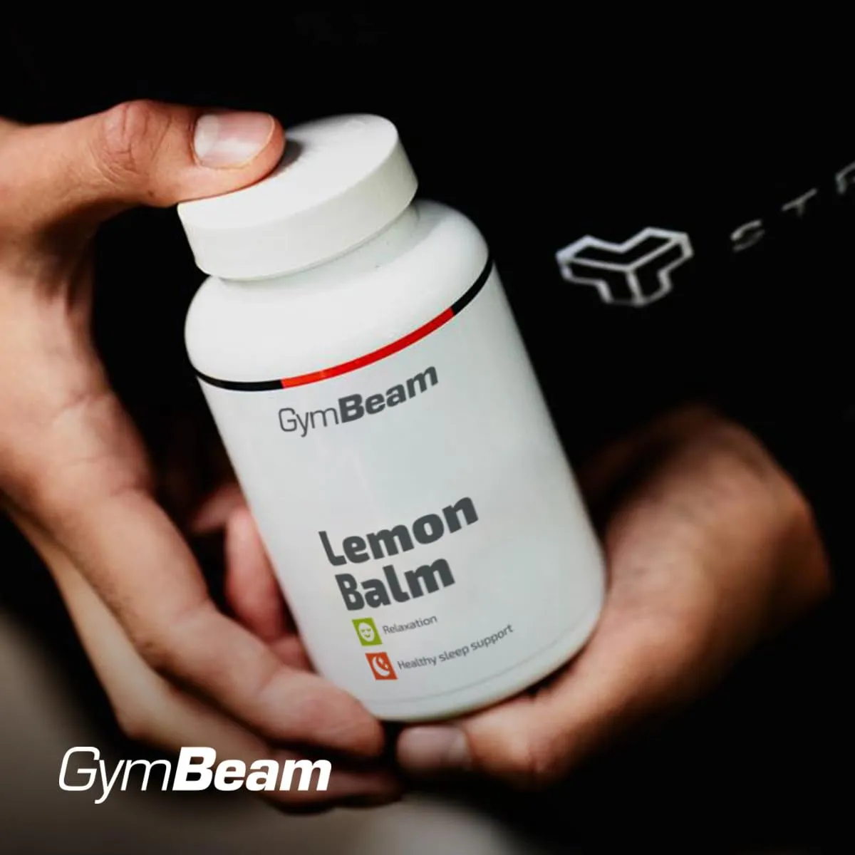 GymBeam Zitronenmelisse Kapseln 90 Caps Schlaf