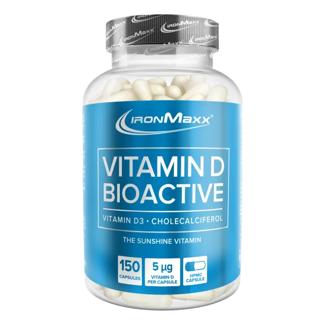 IronMaxx Vitamin D Bioactive Kapseln 150 Stk. hochdosiert D3