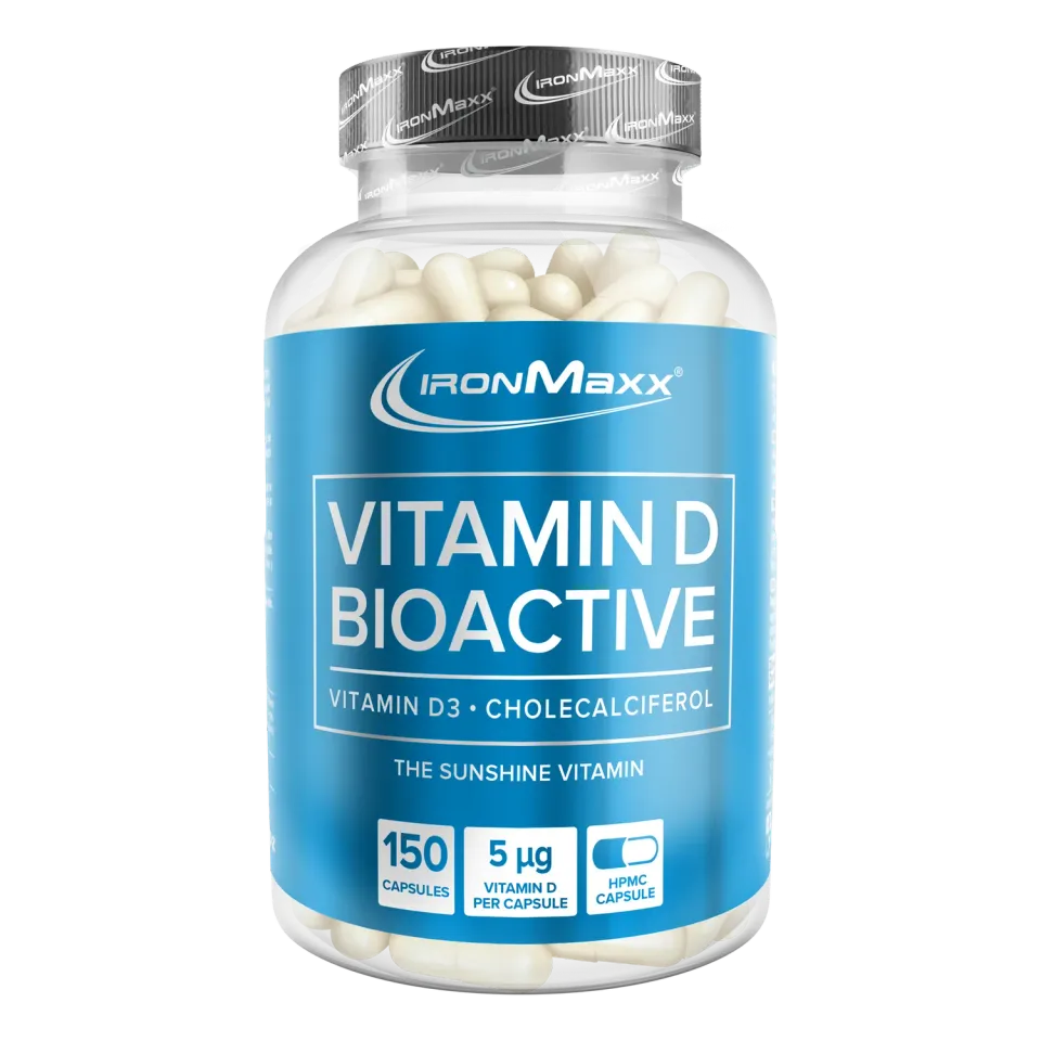 IronMaxx Vitamin D Bioactive Kapseln 150 Stk. hochdosiert D3