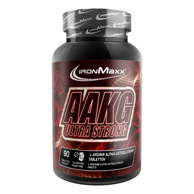 IronMaxx AAKG Ultra Strong Tabletten 90x 1600 mg Arginin