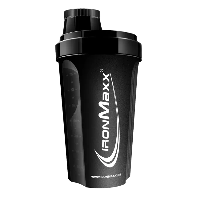 IronMaxx Shaker 700ml Schwarz klumpenfrei