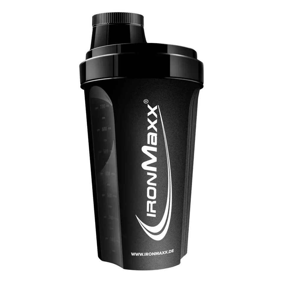 IronMaxx Shaker 700ml Schwarz klumpenfrei
