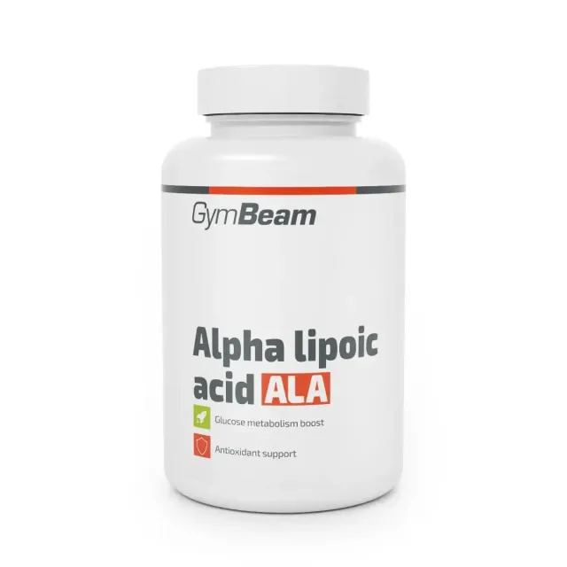 GymBeam Alpha-Liponsäure Kapseln 90 Stück vegan Glutathion