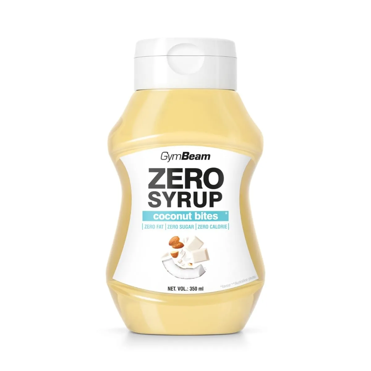 GymBeam Zero Syrup Coconut Bites Sirup 3x350ml zuckerfrei