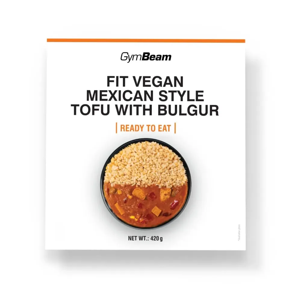 GymBeam FIT Tofu Mexikanische Art Fertiggericht 420 g vegan