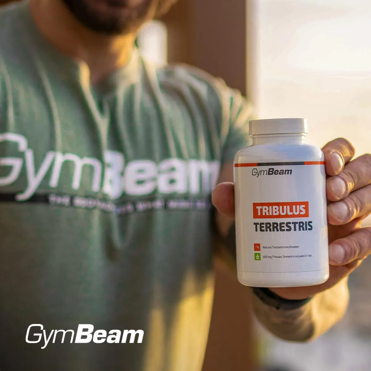GymBeam Tribulus Terrestris Tabletten 120 Stück 1200mg Extrakt