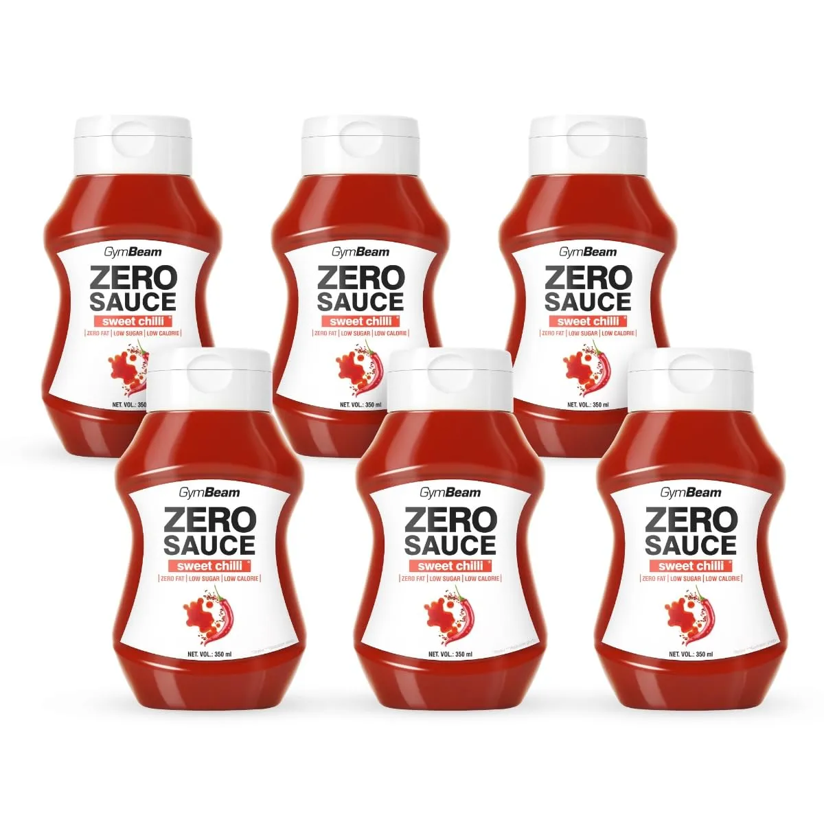 GymBeam ZERO Sauce Sweet Chilli 350 ml light