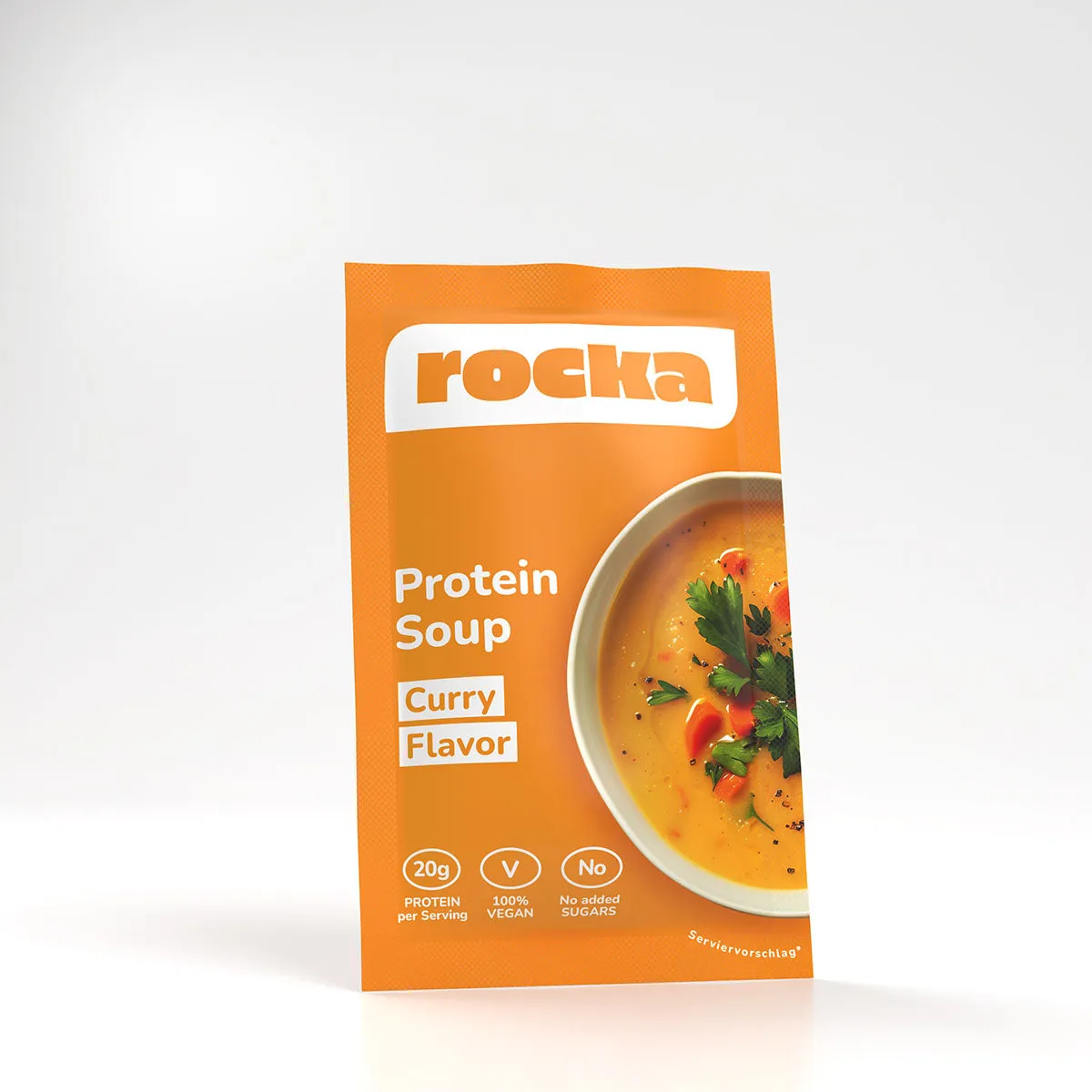 Rocka Protein Soup Curry 8x45g vegan 20g Protein