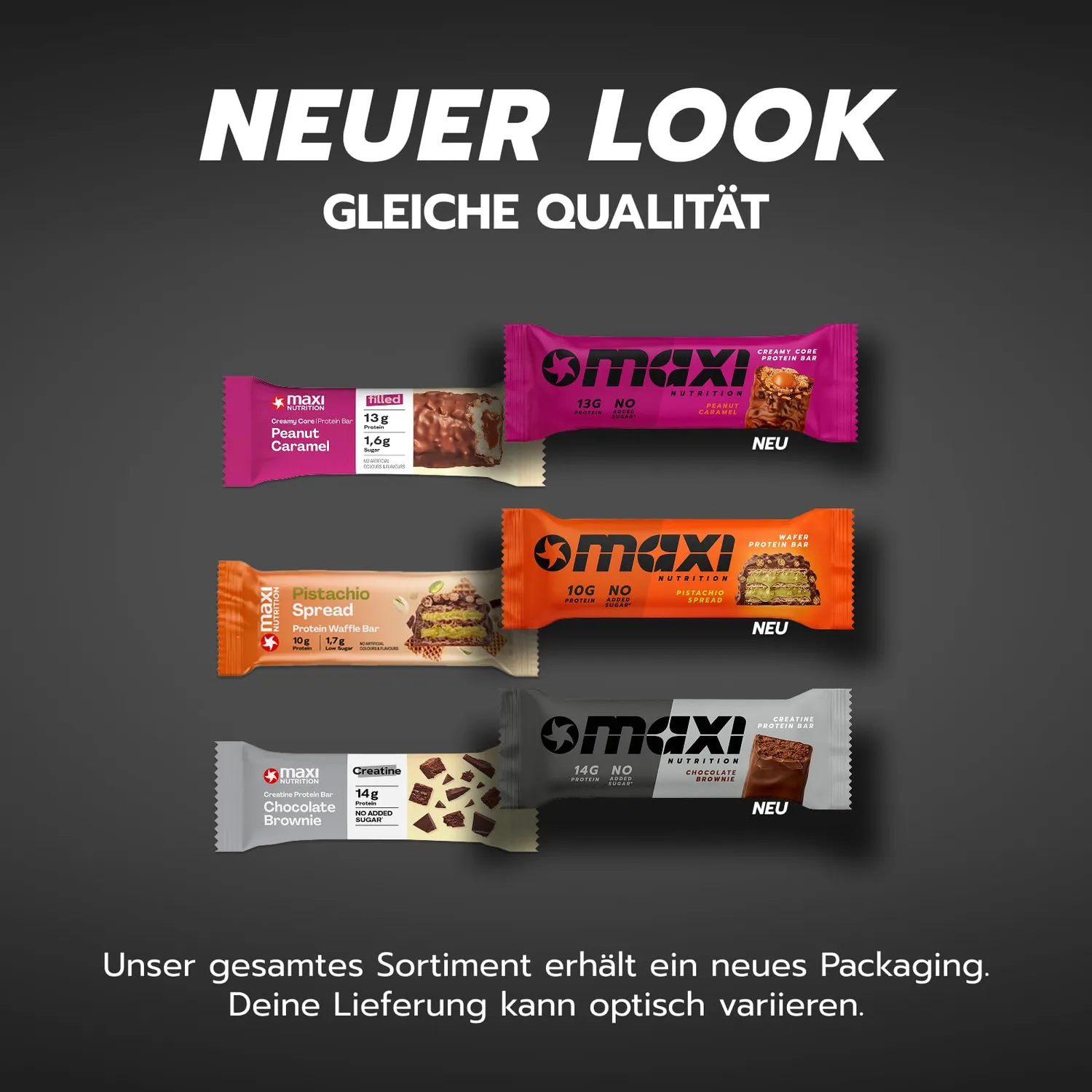 MaxiNutrition Pistachio Spread Protein Waffle Eiweißriegel 12x39g zuckerarm