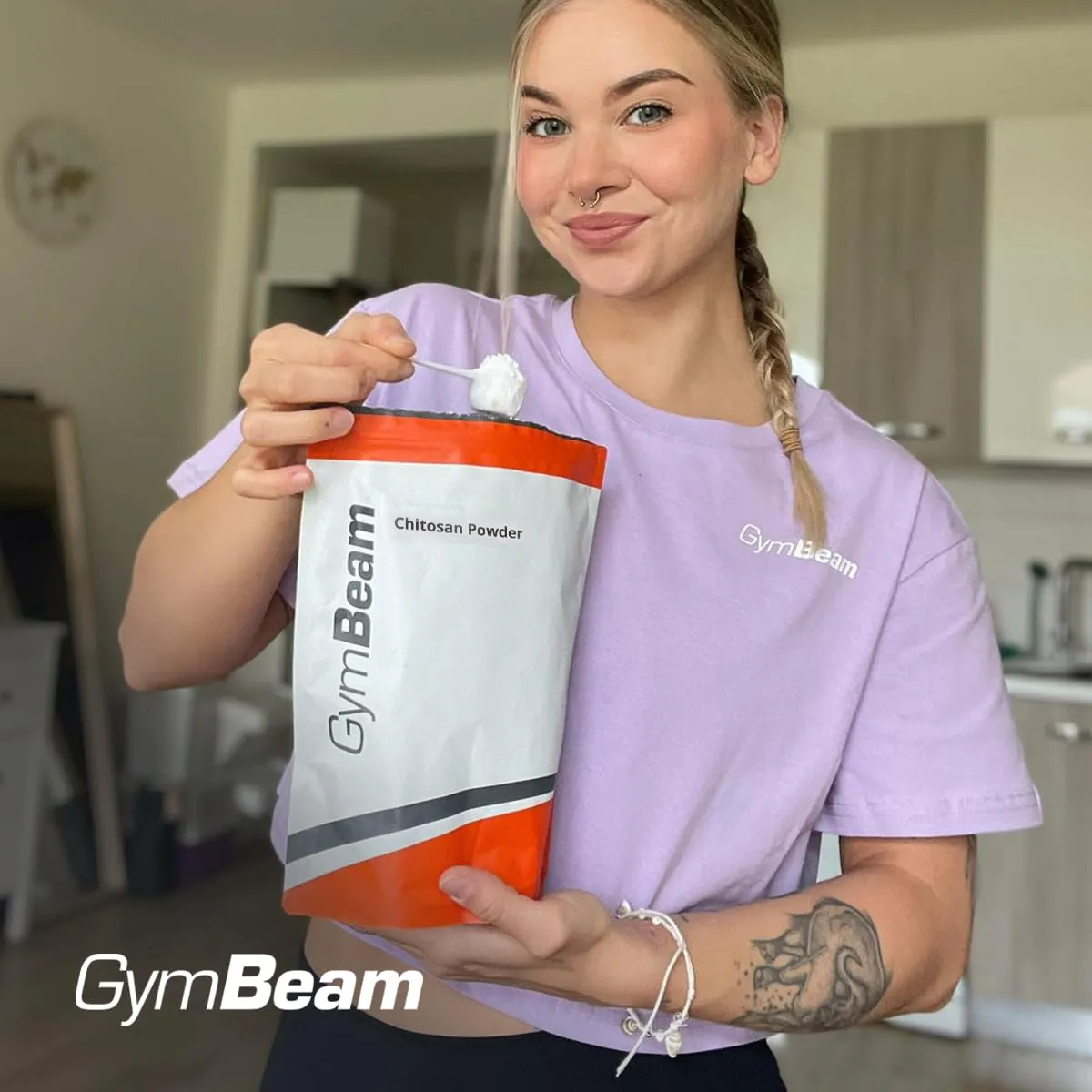 GymBeam Chitosan Pulver 500g Ballaststoff