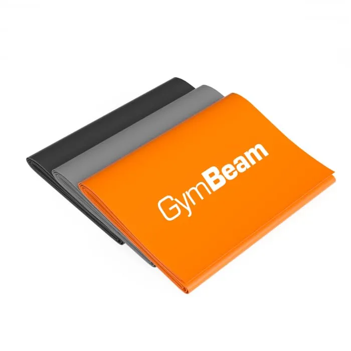 GymBeam Widerstandsband-Set Fitnessbänder 3er TPE elastisch
