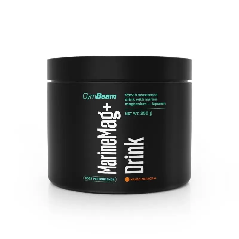 GymBeam Marine Mag+ Drink Magnesium Pulver 250 g mit Stevia