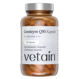 VETAIN Coenzym Q10 Kapseln 60 Stk 200mg mit MCT