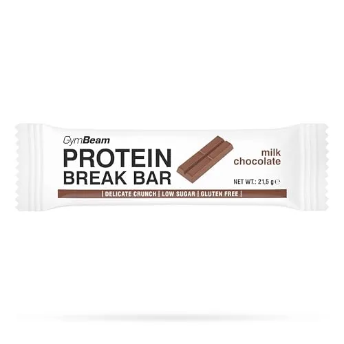GymBeam Protein Break Bar Riegel 14x64,5 g Milch-Schokolade Box