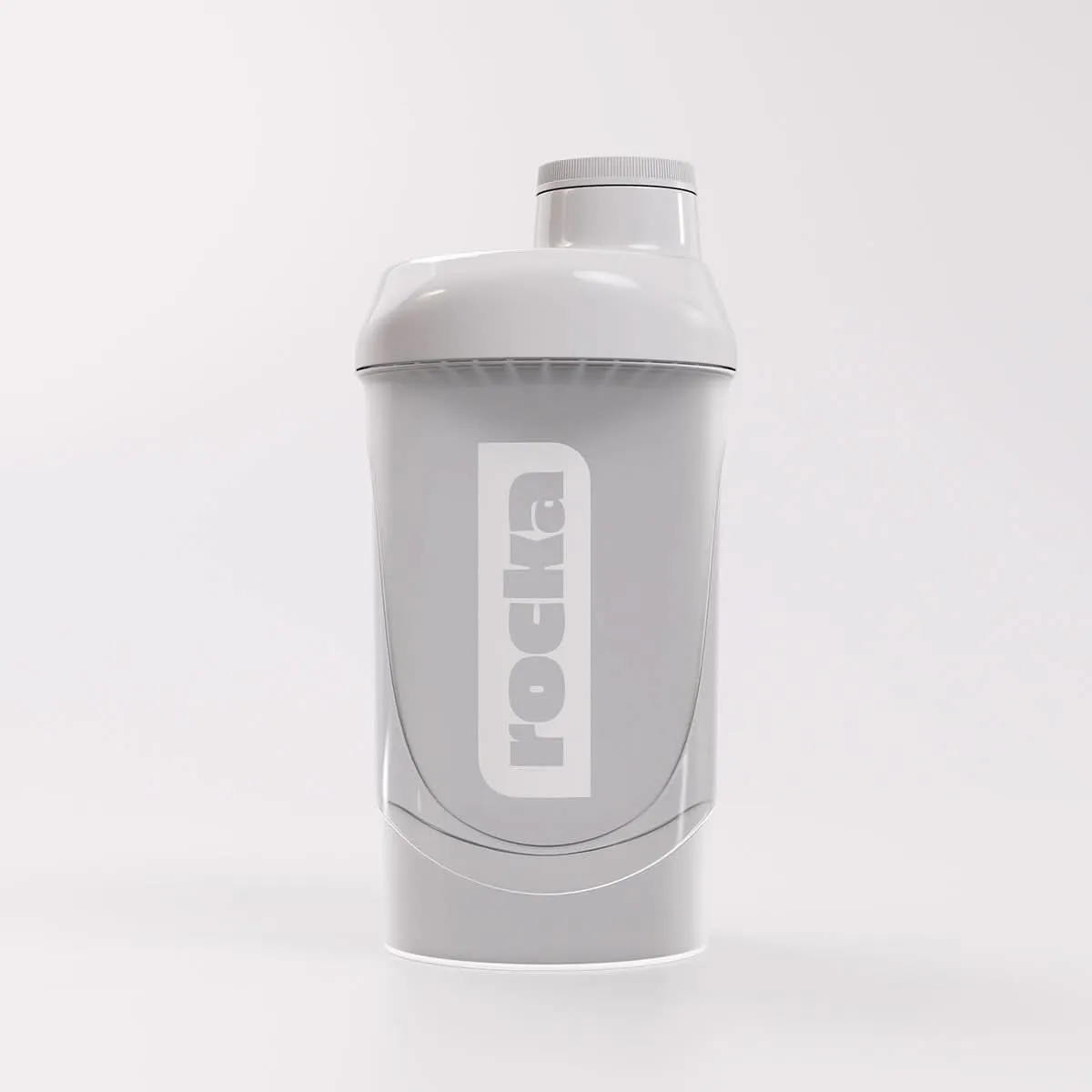 Rocka Nutrition Shaker Protein Shaker Black 600 ml auslaufsicher