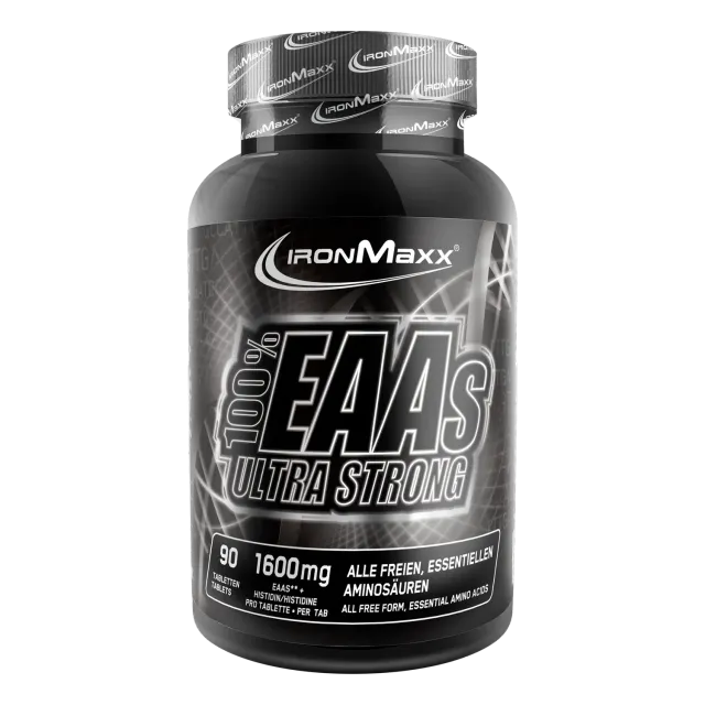 IronMaxx 100% EAAs Ultra Strong Tabletten 90 Stück