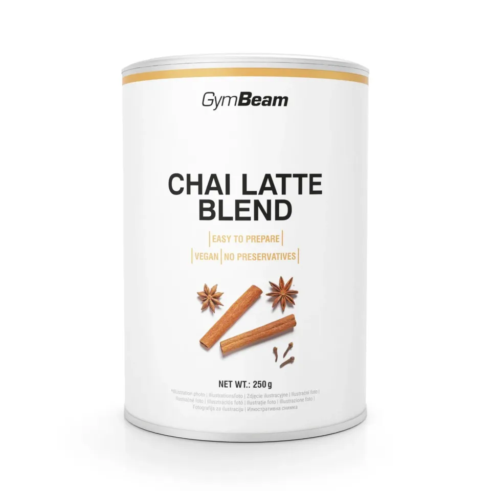 GymBeam Chai Latte Blend Pulver 250 g würzig