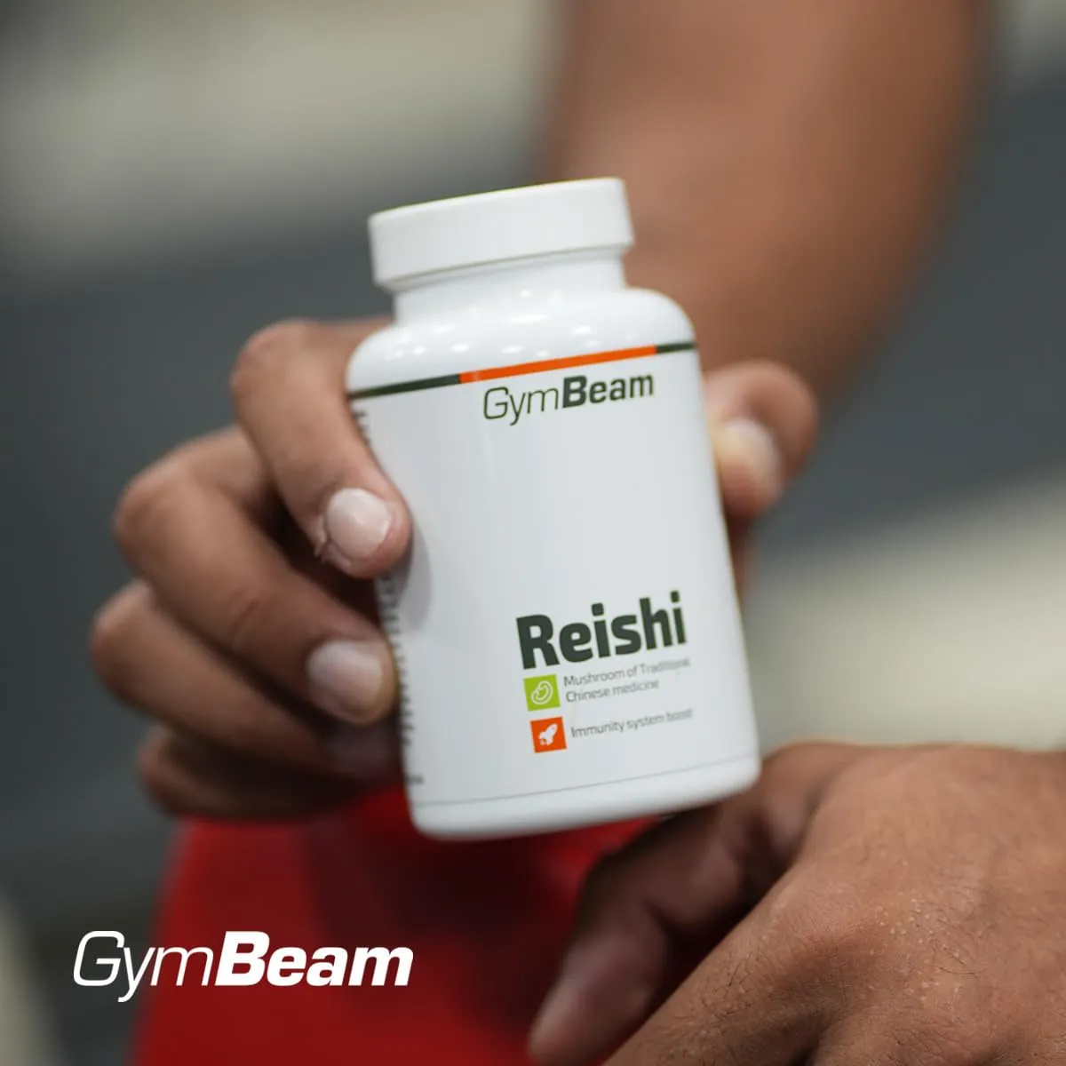 GymBeam Reishi Kapseln 90 Kapseln Immunsystem
