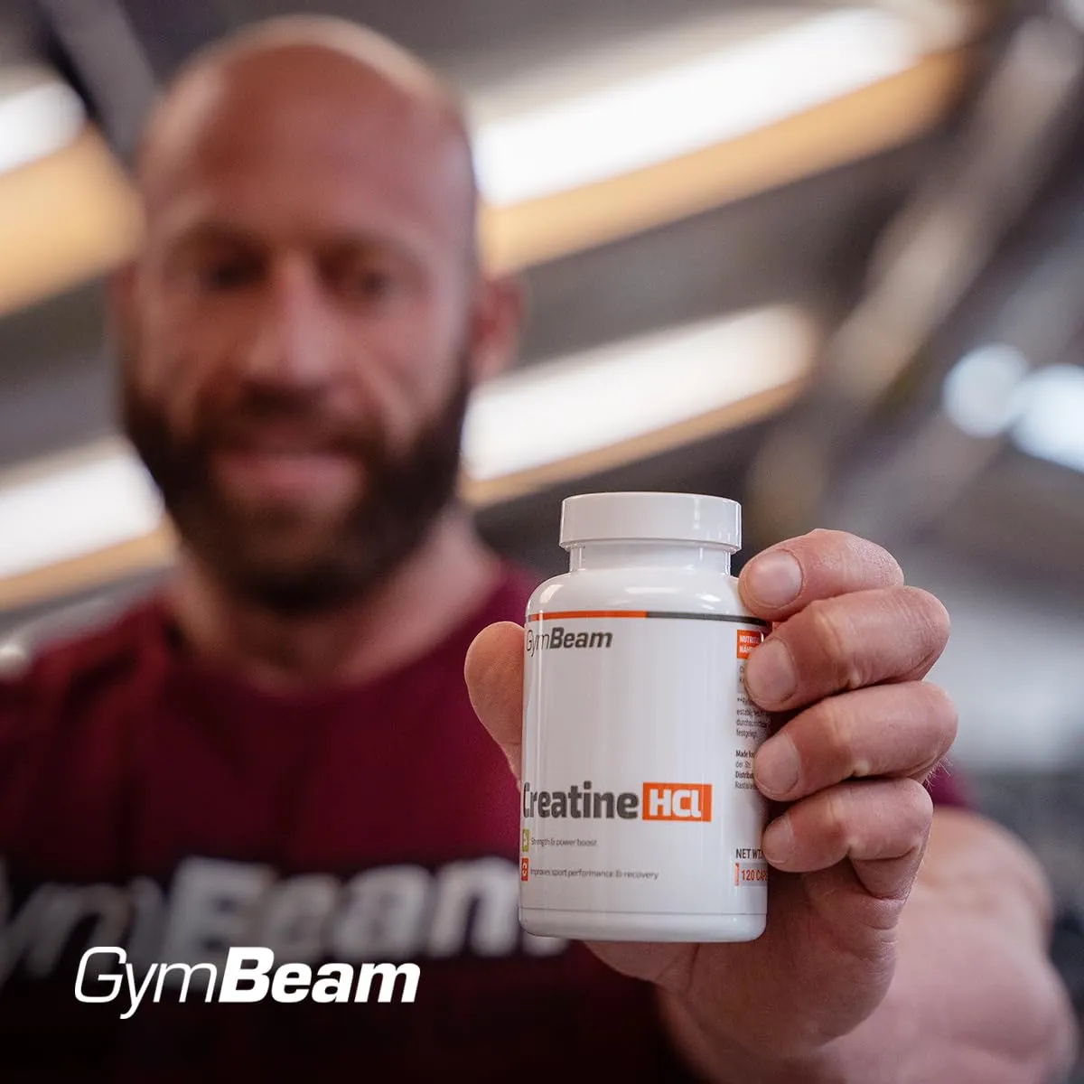 GymBeam Kreatin HCl Kapseln 120 Cps 3200 mg