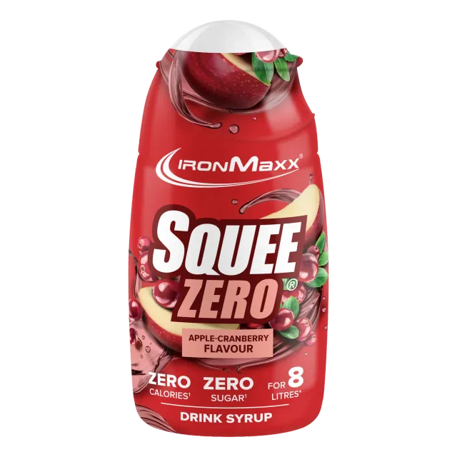 IronMaxx SqueeZero Sirup 65 ml Apple Cranberry