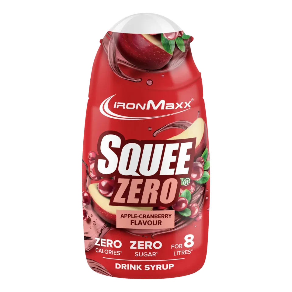 IronMaxx SqueeZero Sirup 65 ml Apple Cranberry